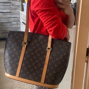 Authentic Louis Vuitton monogram Babylone Tote bag